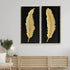 Whispering Winds Shadow Box & Golden Wings Wall Shadow Box - Pair